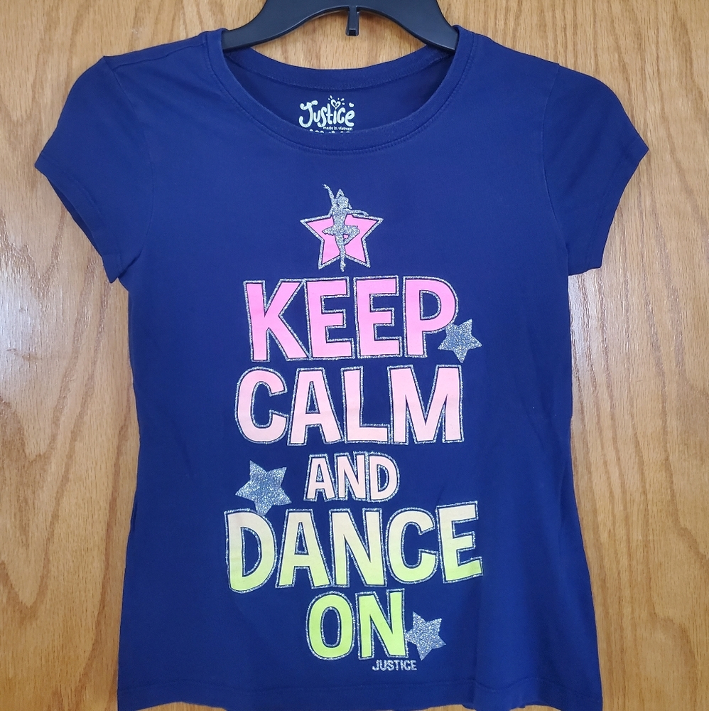 Girls size 10/12  lot of 3 Justice Tees